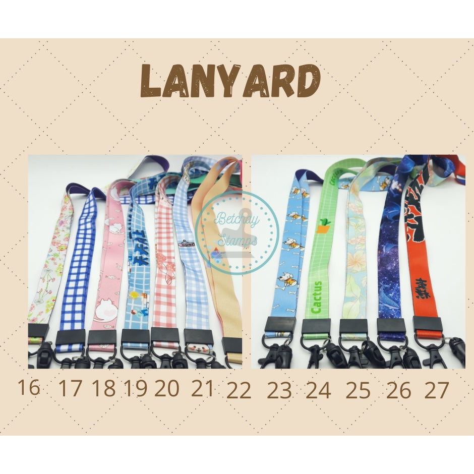 Character Lanyard Neck Strap ID Lace
