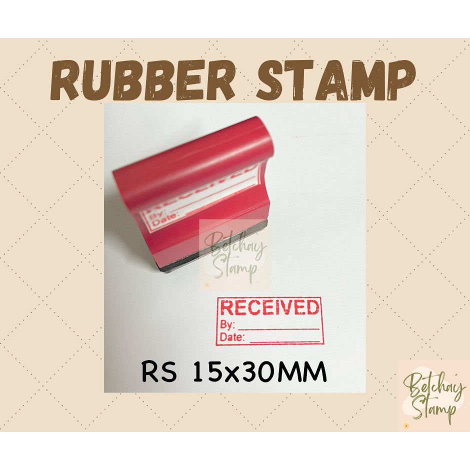 STATUS Rubber Stamp