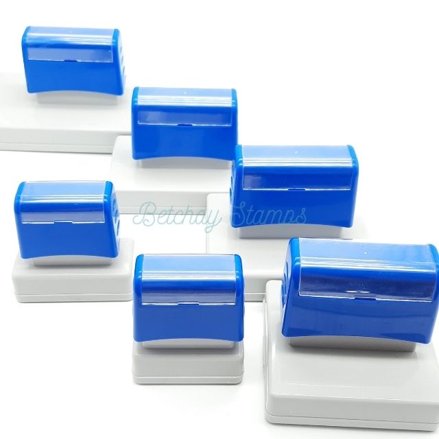 F Series Stamps Blue