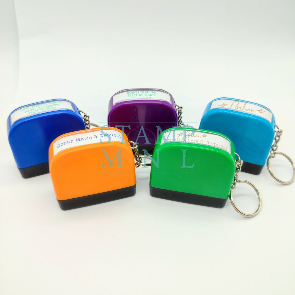 COD!! Neon Mini Self Inking Stamps!! NO EXTRA FEES! - Stamp MNL
