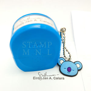 Stamp with free bt21 bts chain