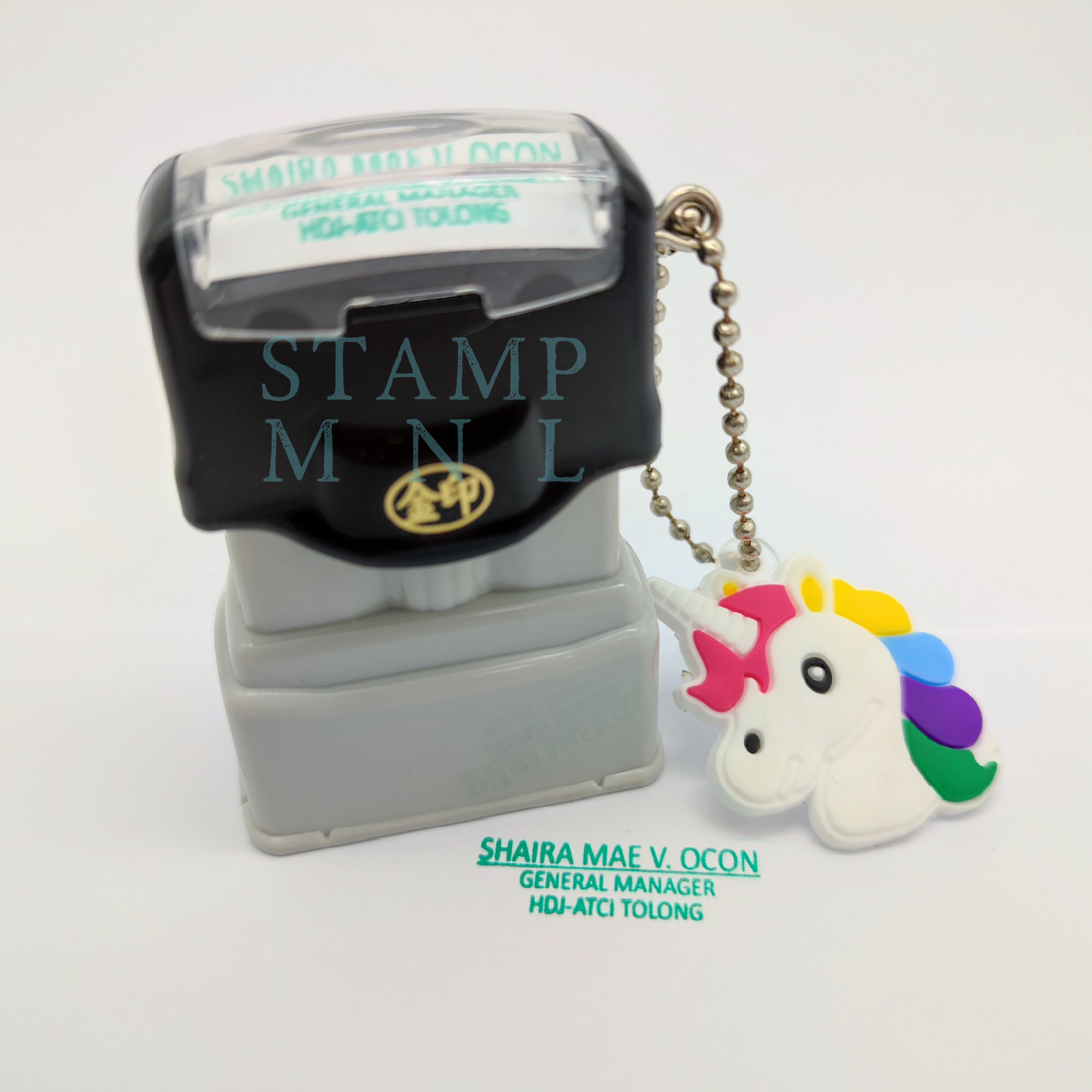 MH1027 Small  Stamps for Name and Signature